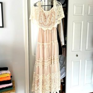 VICI Off Shoulder Lace Dress